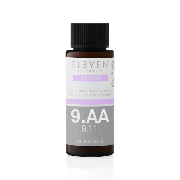 9.11 Nagyon világos erős hamvas szőke színező 60ml    