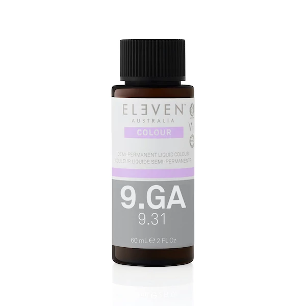 9.31 Nagyon világos szőke arany hamvas színező 60ml     
