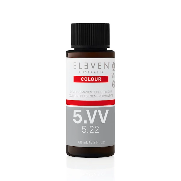 5.22 Közép barna erős violet színező 60ml   