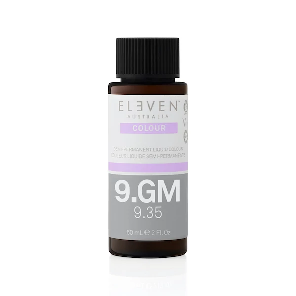 9.35 Nagyon világos szőke arany mahagóni színező 60ml  