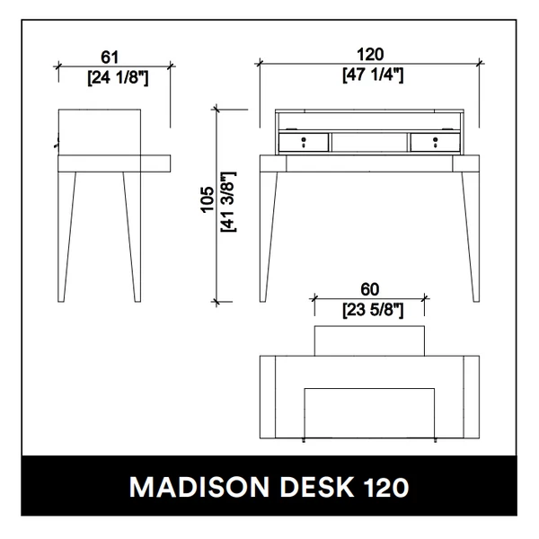 MADISON DESK 120