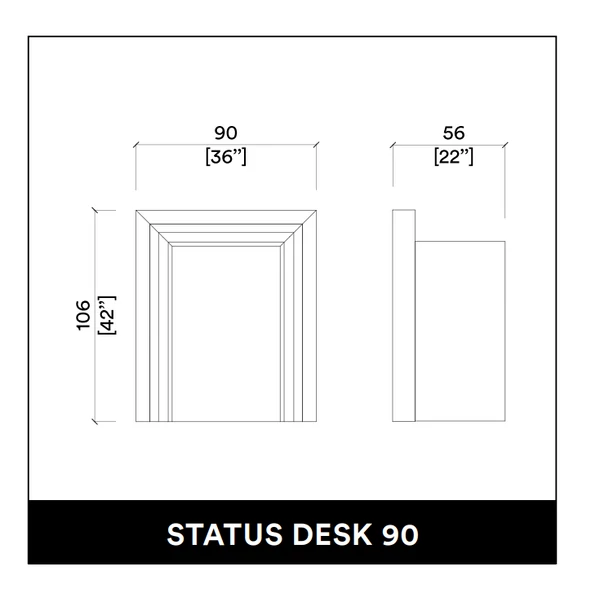 STATUS DESK 90
