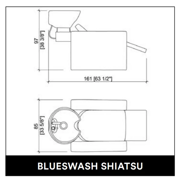 Blueswash Black Shiatsu