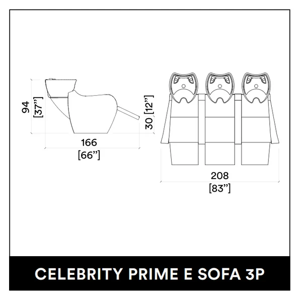 Celebrity Prime Electric Sofa 3P