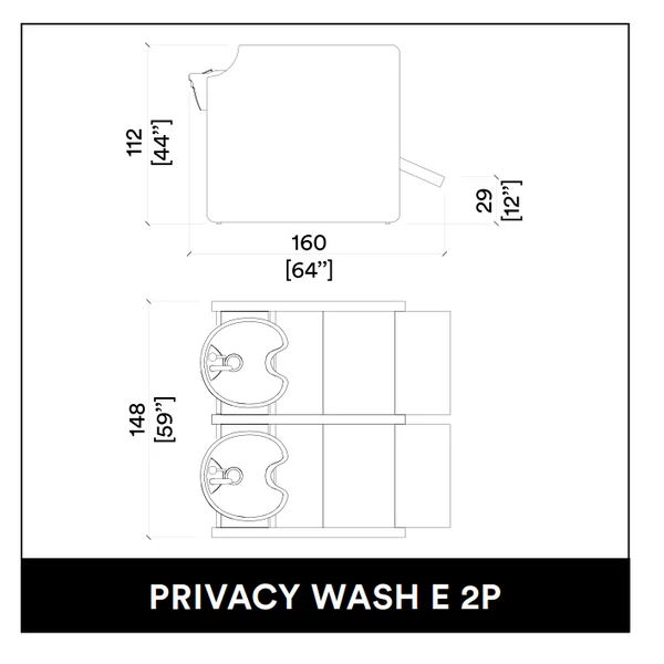 PRIVACY WASH E 2P