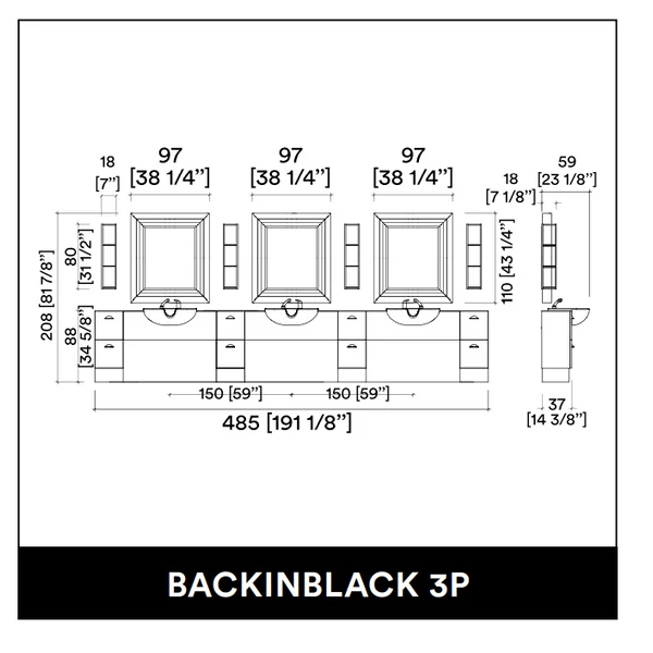 BACKINBLACK 3P