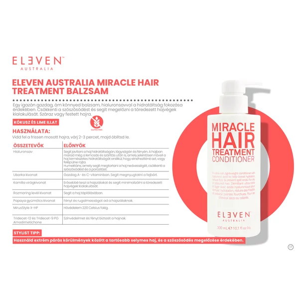 Kép 2/2 - Miracle Hair Treatment balzsam 300ml
