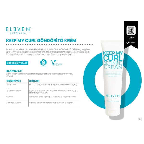 Kép 2/2 - Keep My Curl - göndörítő krém 50 ML - utazó méret