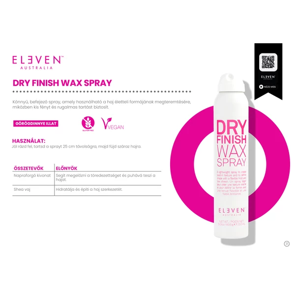 Kép 2/2 - Dry Finish WAX Spray 200 ml