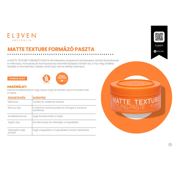 Kép 2/2 - Matte Texture - wax 85 g