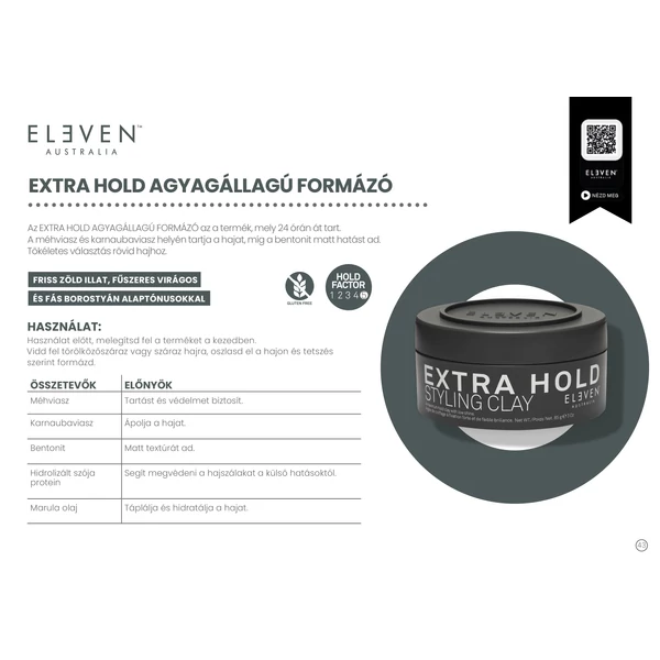 Kép 2/2 - Extra Hold - Agyagállagú Formázó wax 85 g