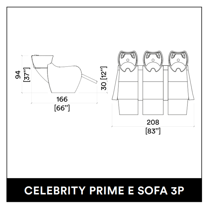 Celebrity Prime Electric Sofa 3P