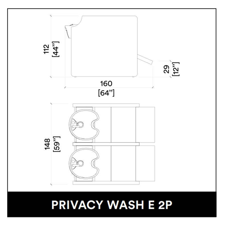 PRIVACY WASH E 2P