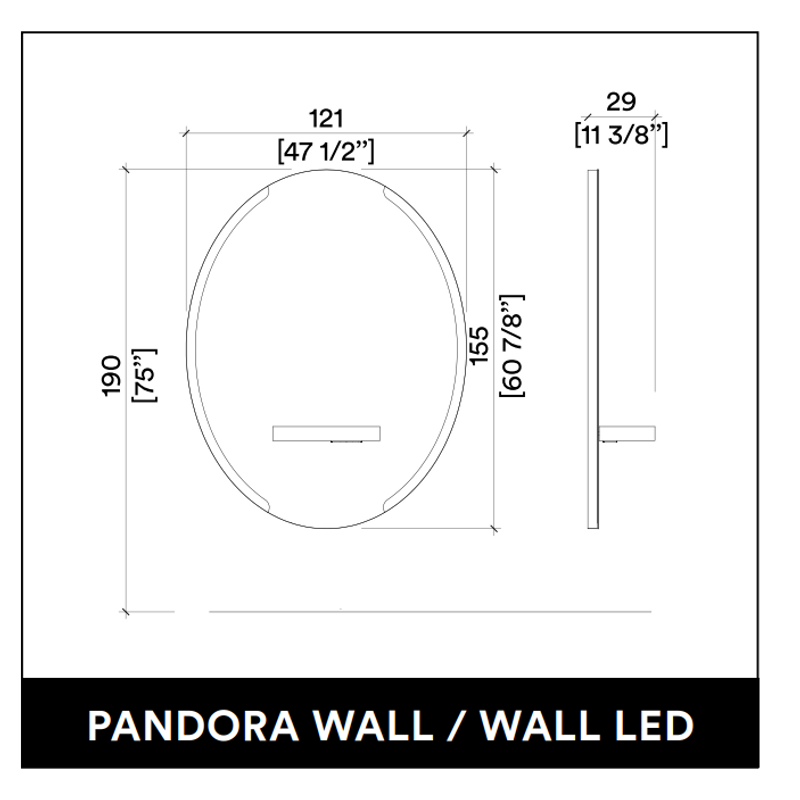 PANDORA WALL LED