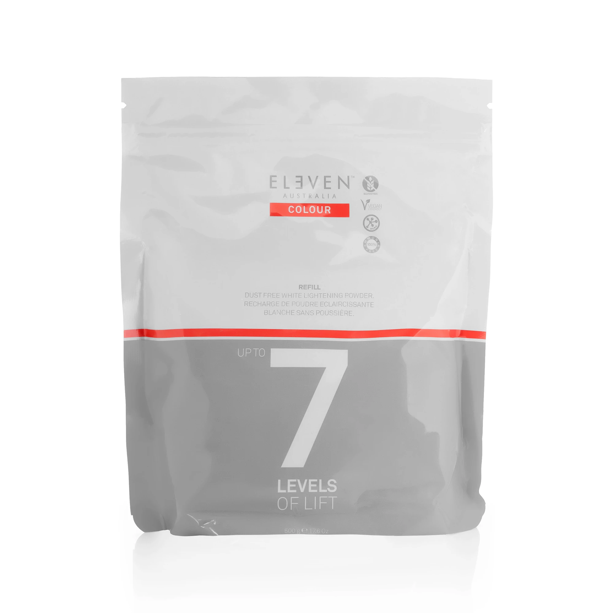 Szőkítőpor hajtő szőkítéshez, fóliás melírhoz Level 7 Plex-el 500g zacskós