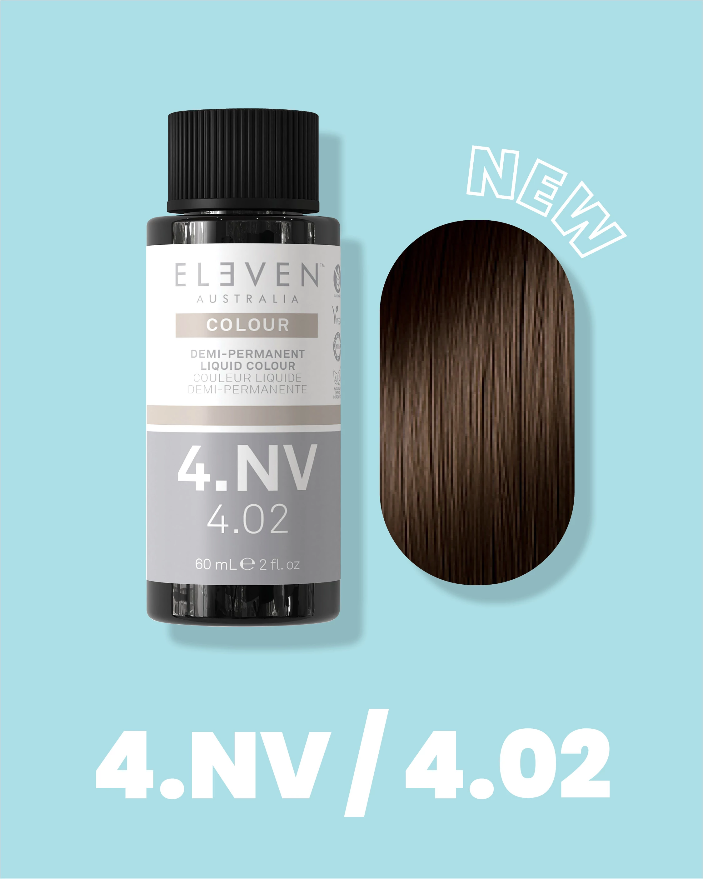 4.02 Középbarna Violett színező 60ml   